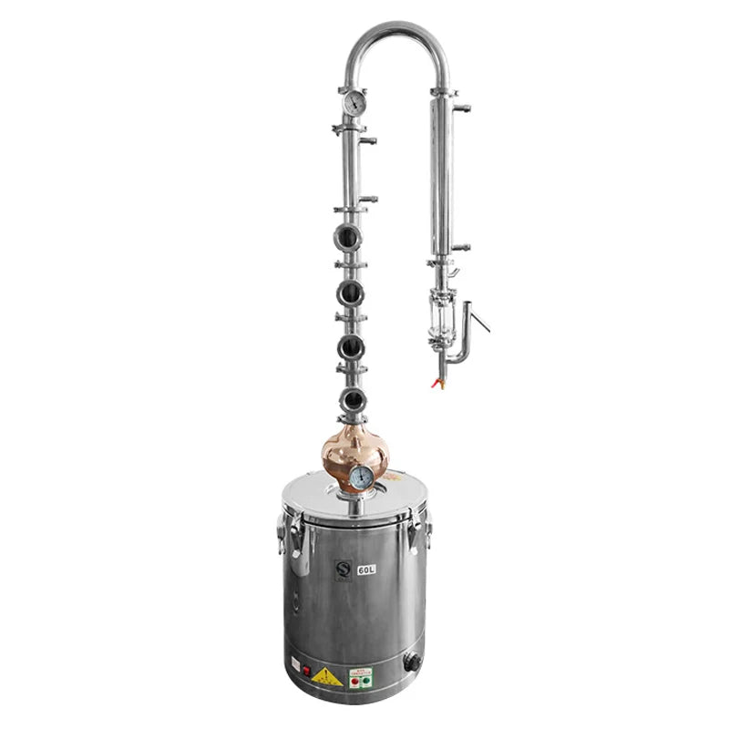 TEBAK Distillery Hand-made Gin/Vodka/Whiskey/ Ethanol Production Copper Distillation Equipment Wine Gin Vodka Alcohol Distiller