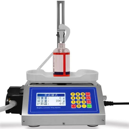 Semi Automatic Filling Machine Nail Polish/glue Diaphragm Pump Weighing Filling Machine Gel Viscous Liquid Filling Machine