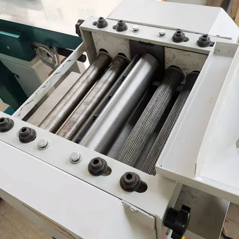 A TEBAK Small Electric Multi-function Wood Surface Thickening Single Side Wood Planer Wood Planer