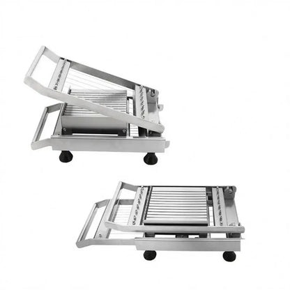 TEBAK Chocolate Cutting Machine Fudge Candy Square Cutter Machine Cut Truffle Block Tool Slicing Manual Cheese Cake Guitar