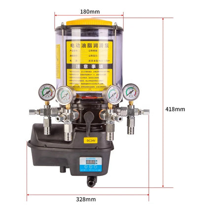 Electric grease pump, mixer construction machinery grease pump, 24V 220V 380V fully automatic Butter fueling pump 12V 110V