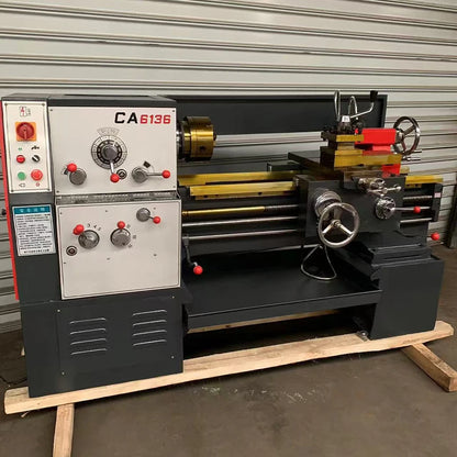 High Precision Horizontal CA6136 Metal Manual Lathe with Long Service Life and Stable Operation Supplied by Manufacturers