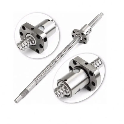 TEBAK D-05 SFU2005 Ball Screw CNC Machine Parts Rotating Nut Ballscrews Supports Bearing Blocks SFU1605 Full Set Cnc Machine