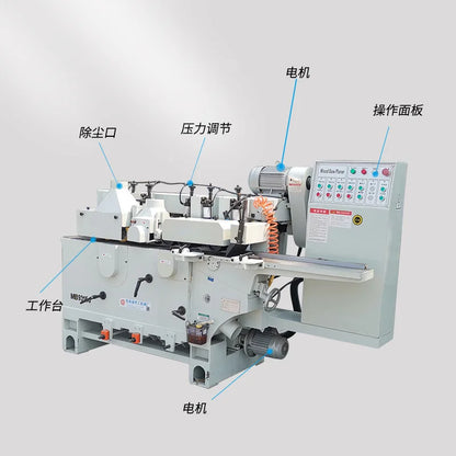 A Manufacturer of Wood Four Side Planer 4 Spindles Double Sided Planer Rear Shaft Multi-blade Saw Woodworking Planer Saw Machinery
