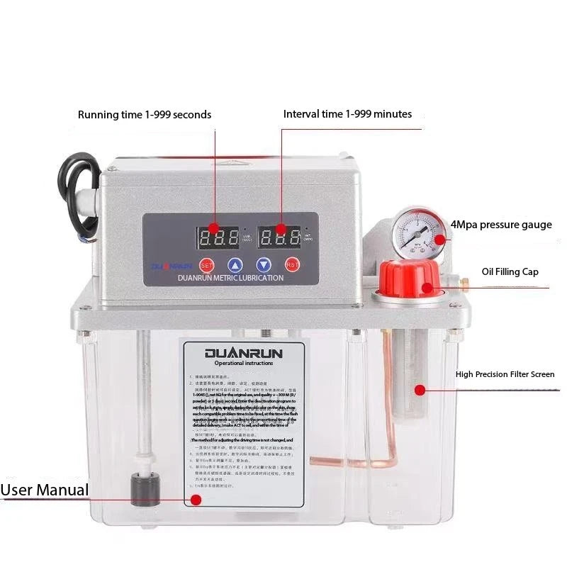 Fully Automatic Gear BE2232 Lubrication Pump Injection Molding Machine Numerical Control Precision Engraving Kettle