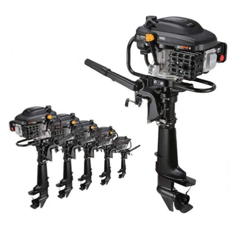 TEBAK 9.0HP 7.5 4.5 6.5 2.5 HP 4-Stroke Gasoline Outboard Motors New Condition with Long Shaft for Sales or Use