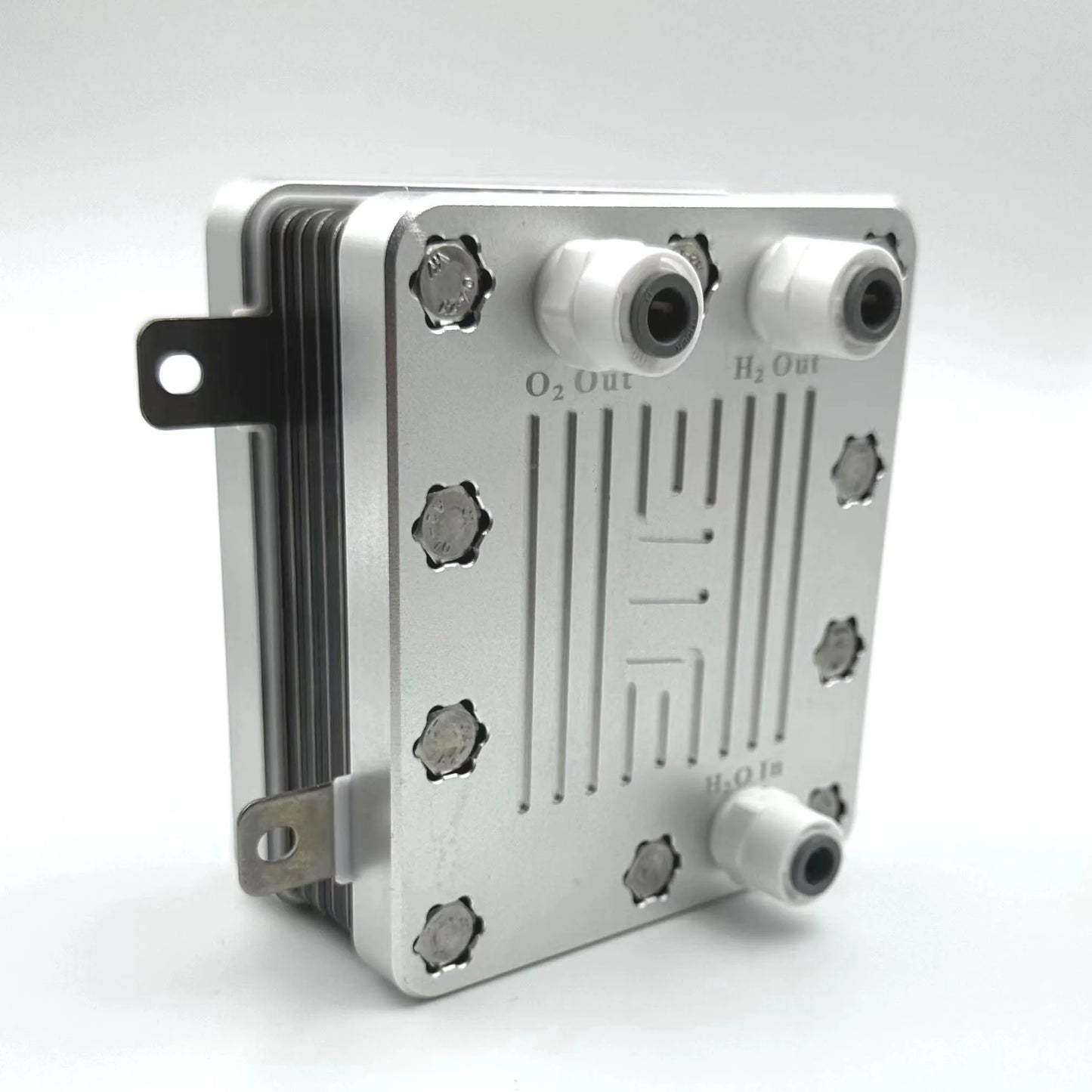 High Quality 150 300 450 600 Ml/min SPE PEM Customized Hho Gas Generator Hydrogen Car Hho Fuel Saver Fuel Cell Kit Low Price