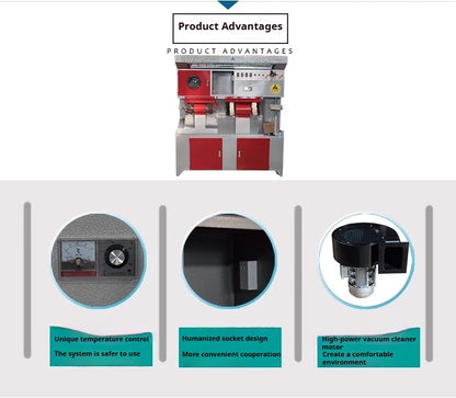 TEBAK SL-138 Leather Shoe Beauty Machine Unique Temperature Control with High-power Dust Suction Motor