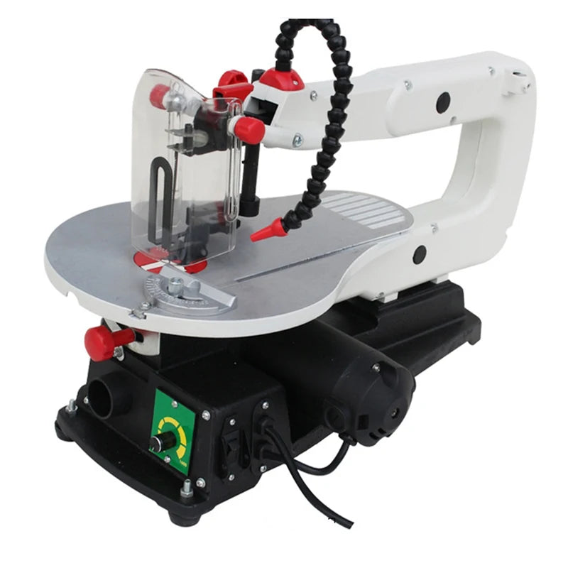 A TEBAK Stable and Durable Automatic 16" Scroll Saw Wood Working Machine