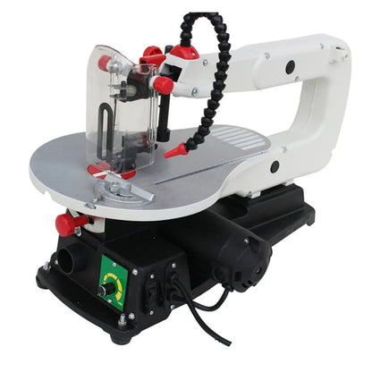 A TEBAK Stable and Durable Automatic 16" Scroll Saw Wood Working Machine