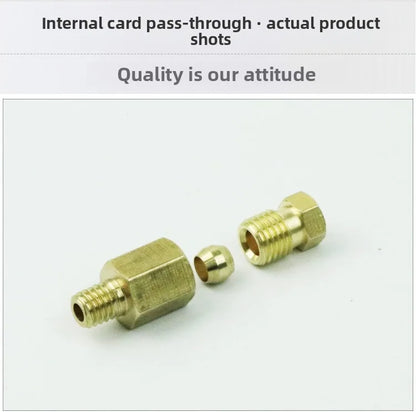 OEM Slider Tubing Connector Oil Distributor Hydraulic Hose Fitting Copper Brass Nozzle Hydraulic Quick Coupler Hydraulic Parts