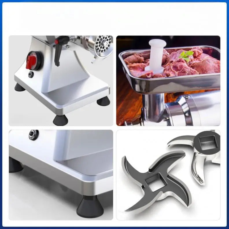 Wholesale Electric Industrial Meat Mincer Mince Meat Machine Sausage Stuffer Maker Grinder Meat Cutting Machine
