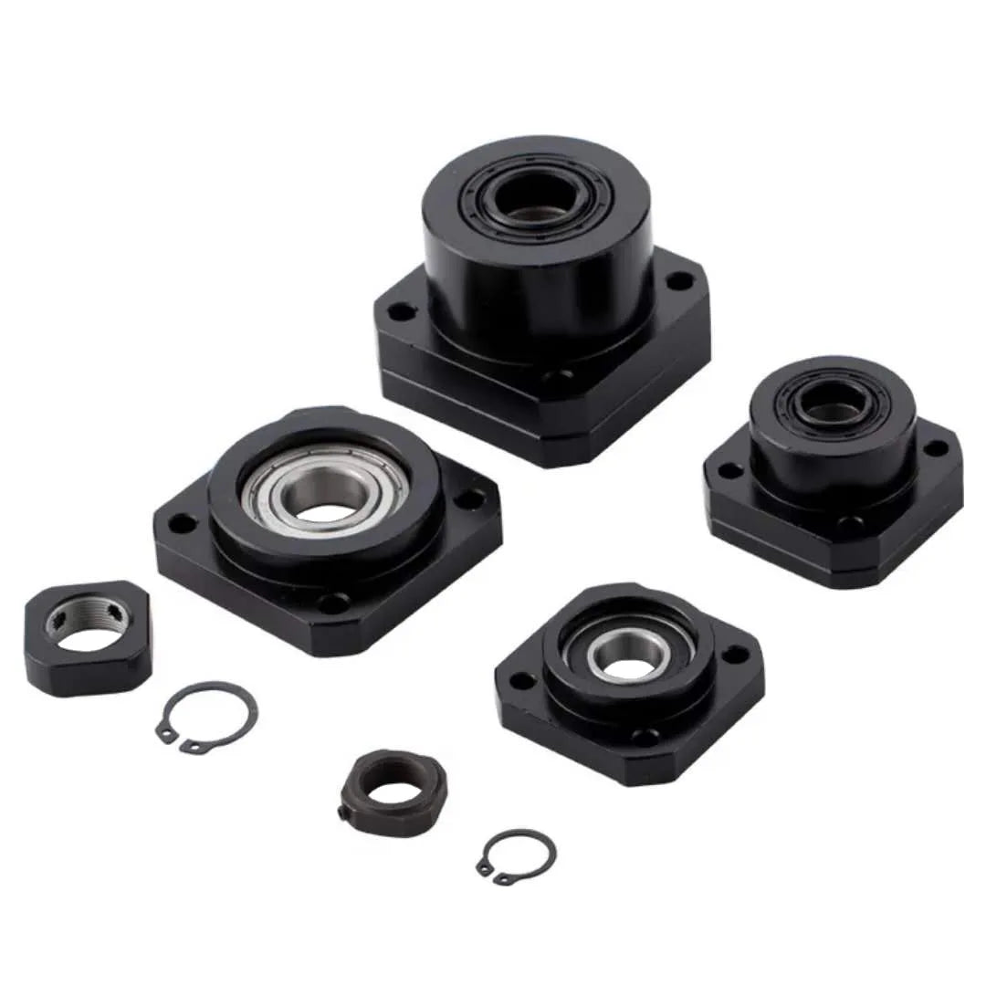 TEBAK D-03 SFU1605 SFU1604 Ballscrew Ball Screw End Support FK12 Fixed Side FF12 FK10 FK 10 FK15 FK15 FF20FK20 Floated Side