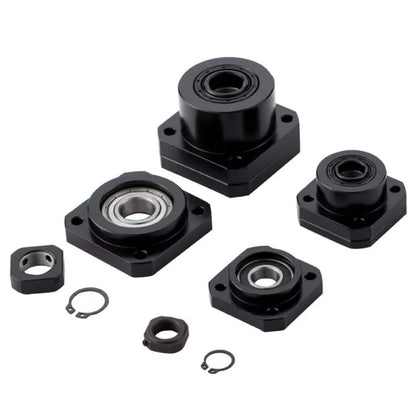 TEBAK D-03 SFU1605 SFU1604 Ballscrew Ball Screw End Support FK12 Fixed Side FF12 FK10 FK 10 FK15 FK15 FF20FK20 Floated Side