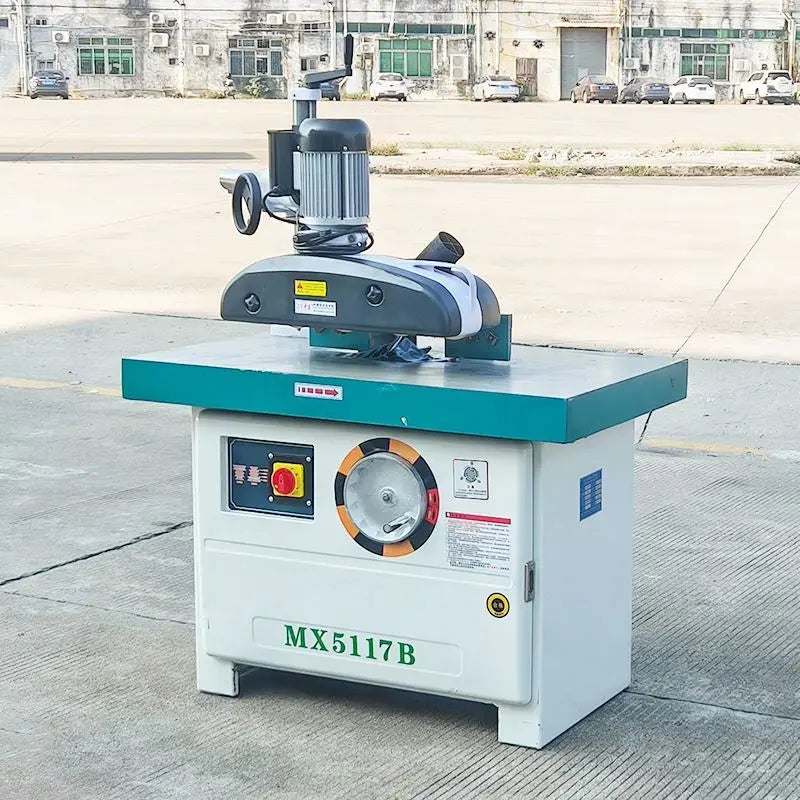 XJ-7 Spindle Shaper Moulder Vertical Milling Wood Door Machine Woodworking One Axis Shaper Moulding Wood Shaper Machine MX5117B