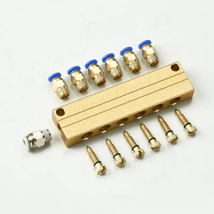 Wholesale Price Oil Separator Adjustable Drain Distribution Lubrication System Distribution Valve Oil Separator