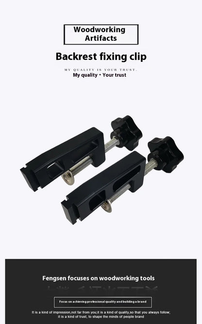 TEBAK W-09 45/70 Type Hold Down Clamps T Slide Tools Clamp for Fence Table Saw Jigs