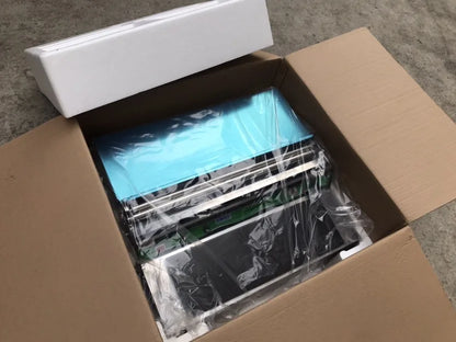 TEBAK Semi-automatic Supermarket Handheld Food Meat Cheese Fruit TableTop Cling Film Wrap Cutting Sealing Packaging Machine