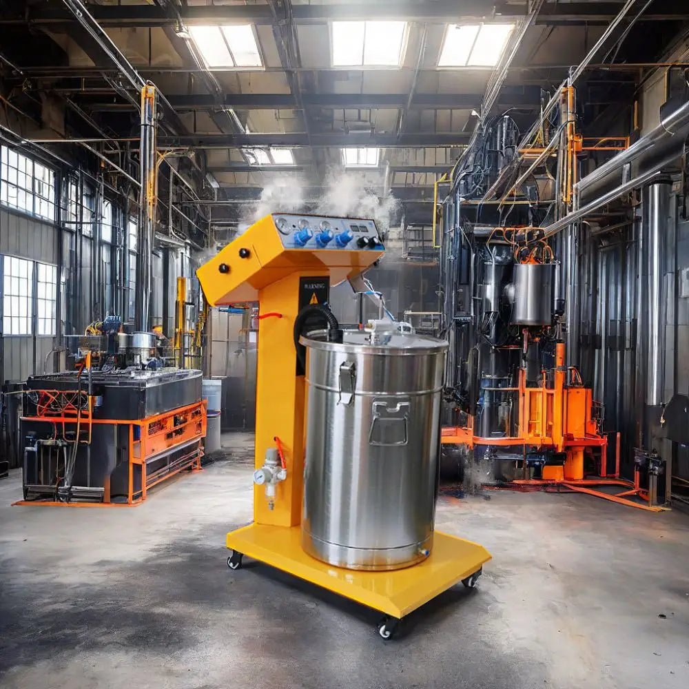 TEBAK Industrial Metal Electrostatic Powder Coating Paint Spray Gun Machine Equipment for Spraying Paint Metal