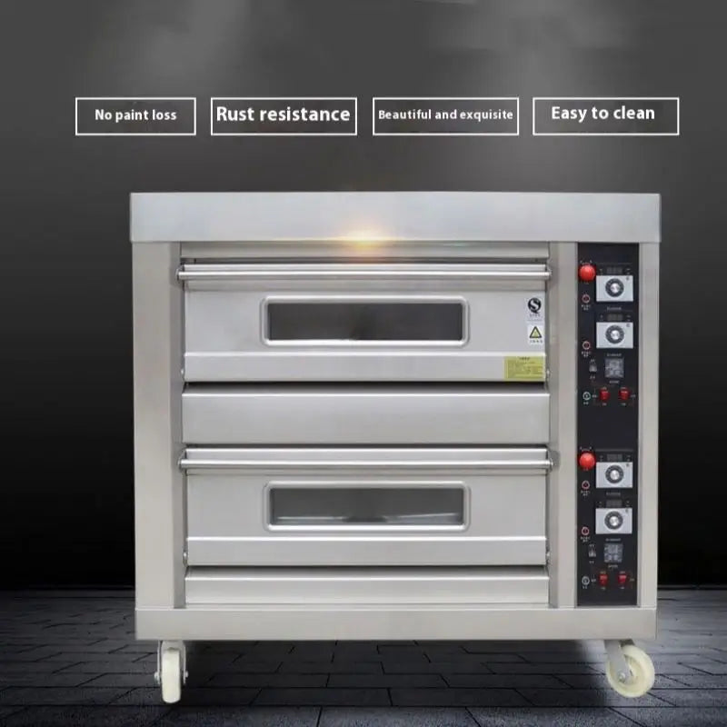 TEBAK Electric Gas Commercial Bakery Machinery Bread Baking Electric Oven Baking Equipment Bread Baking Oven Machine