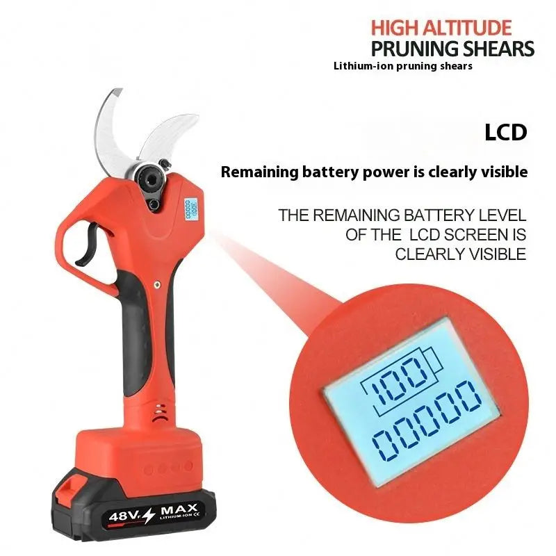 TEBAK Factory Electric Scissors Fruit Tree Rechargeable Tree Pruning Lithium Battery Garden Pruning Device
