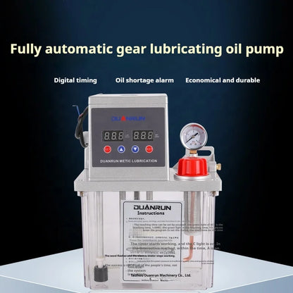 220V Gear oil pump 2L 4L Automatic Lubricator Grease Central Lubrication System Automatic Greaser