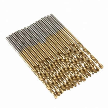 TEBAK Wholesale Customized 99 PCS Straight Shank HSS Titanium Coating Twist Drills Bits Set