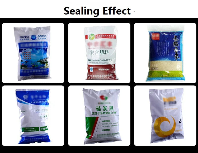 TEBAK Semi Auto Heat Pedal Aluminum Food Chemical Materials Plastic Bag Foot Impulse Cutter Sealer Sealing Machine