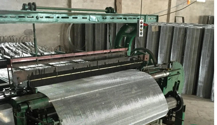 10-140mesh 0.001-0.7mm 3.0kw Wire Weaving Mesh Machine Hot Sale Factory Price Stainless Steel Window Screen Mesh Making Machine