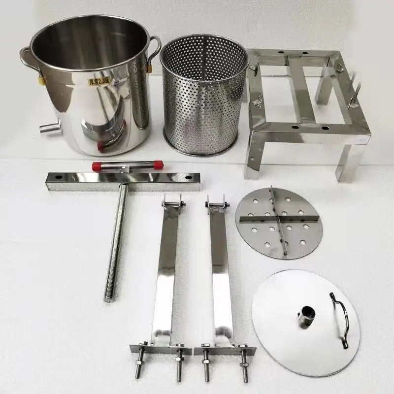 TEBAK Multi-purpose Honey Pressing Machine Stainless Steel Thick Honey Pressing Machine Home Use