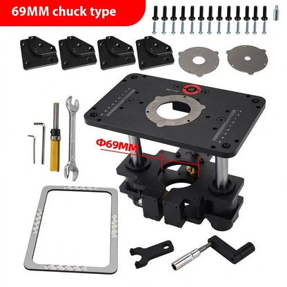 TEBAK OEM Wholesale Price  PRS5000 Precision Router Lift, Router Table Lift System Woodworking Router Table