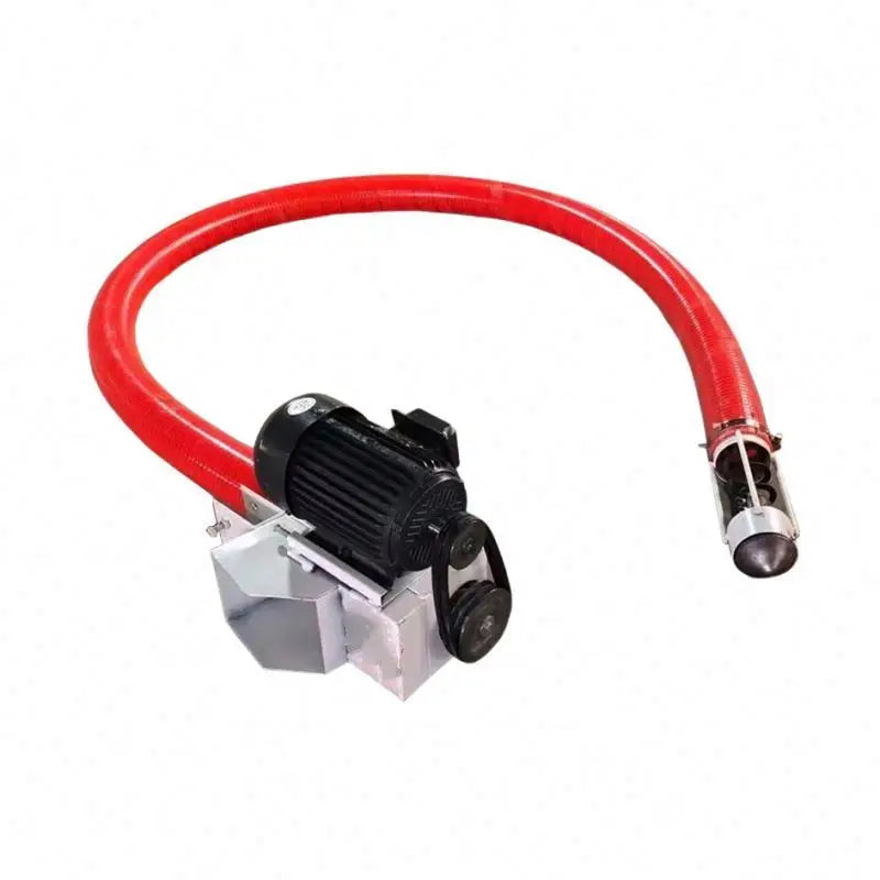 TEBAK Flexible Screw Conveyor Screw Lifting Feeder Farm Grain Conveyor and Truck Loading Grain Silo Suction Machine for Grains