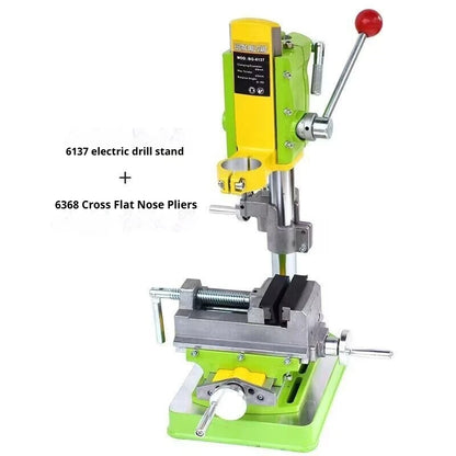 Woodworking Multi-function Portable Industrial High-precision Drill Small Household Multi-axis Vertical Table Drill
