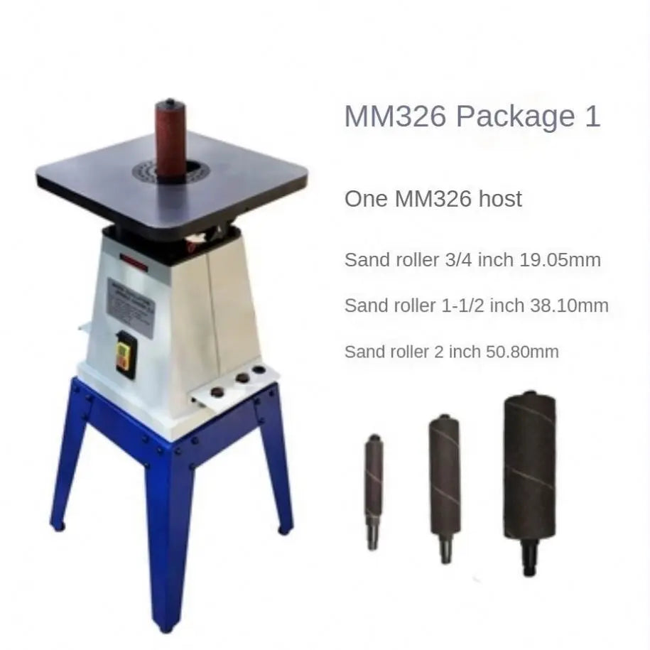 TEBAK CX-13 Woodworking MM326 Belt Sander Machine Woodworking Disc Sander Machine Stand Sanding Polishing Grinder Machine
