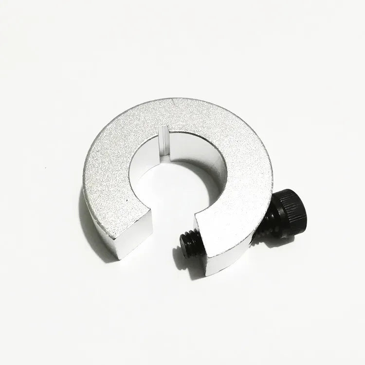 TEBAK D-29 Aluminum Open Type Optical Axis Clamping Ring Clamp Shaft Sleeve Fixing Ring SCS SBR Linear Rail Stop Collars