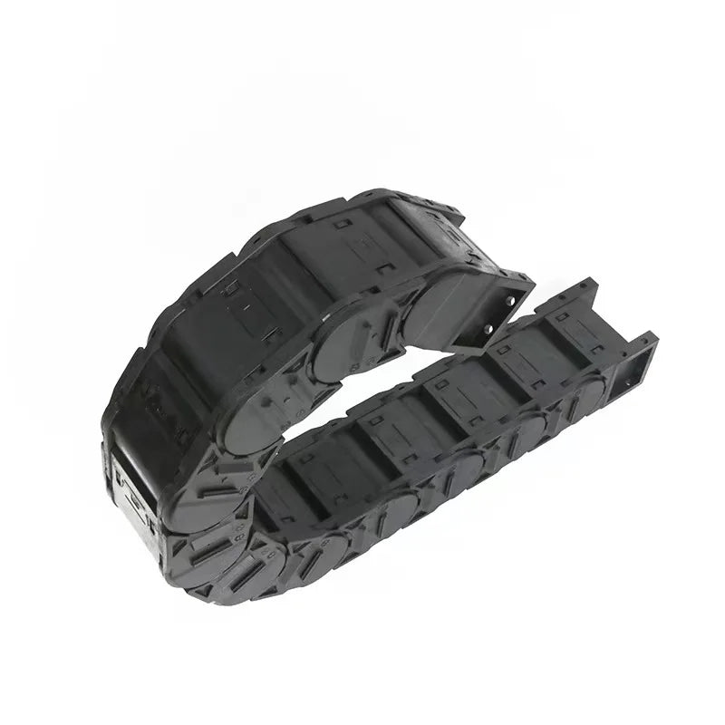 TEBAK Flexible Wire Track Cable Channel Enclosed Drag Chain Guide Plastic Cable Carrier