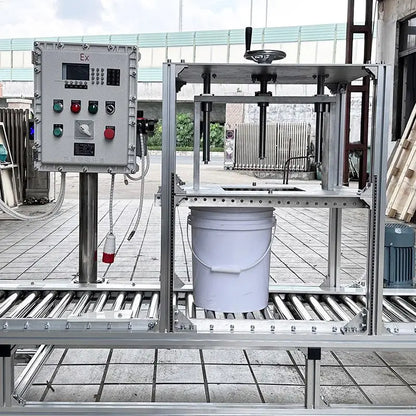 XSH-7 TEBAK Explosion-proof System of Paint Putty Packaging Filling Machine 2 Heads