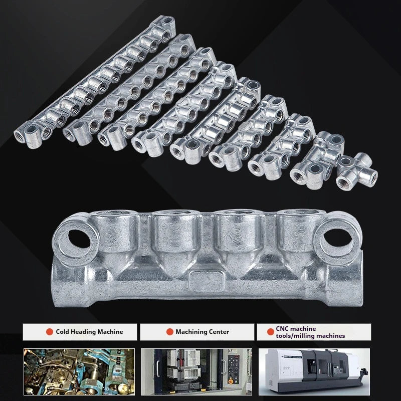 Manufacturers Wholesale Spot Zinc Alloy a Type Resistance Oil Block Oil Pump Oil Distributor