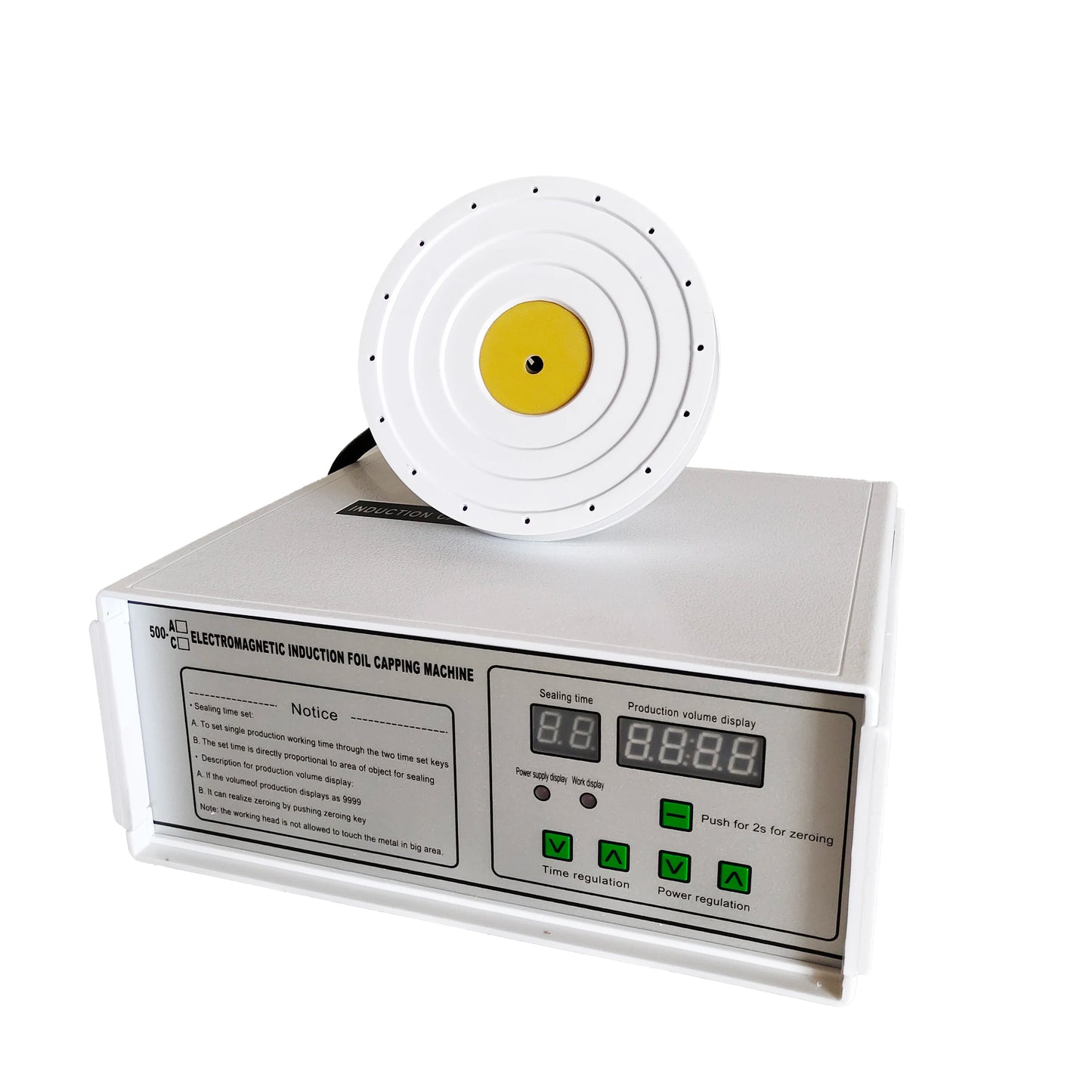 Plastic Honey Bottle Sealing Manual Hand-Held Small Induction Electromagnetic Aluminum Foil Sealing Machine