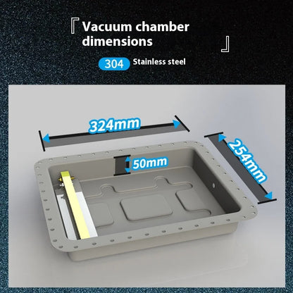 TEBAK Customized DZ-240B Mini Chicken Packing Machine Dry Fish Fruit Food Vacuum Sealer Machine