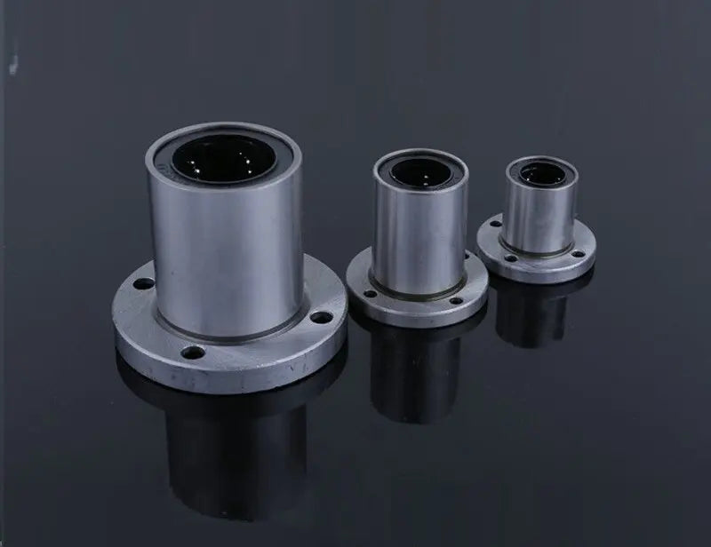 TEBAK D-23  Bush Ball Bearing LMK8UU LMF8UU LMH8UU Flanged Shaft Socket  Bearing Models Simple Linear Sliding Ball Bearings