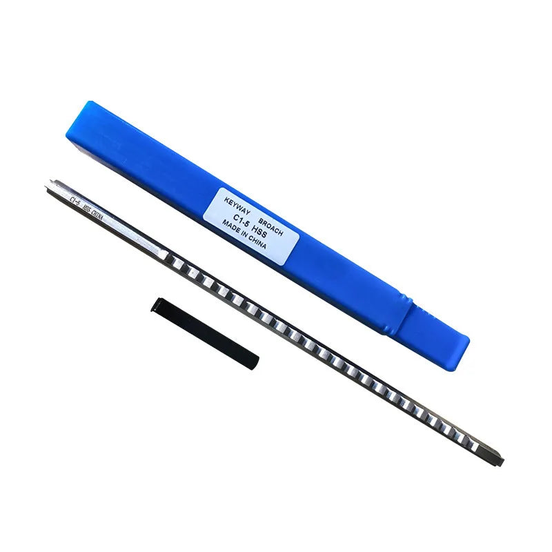 TEBAK English System High Speed Steel (HSS) Hexagon Keyway Broaching Machine Tool