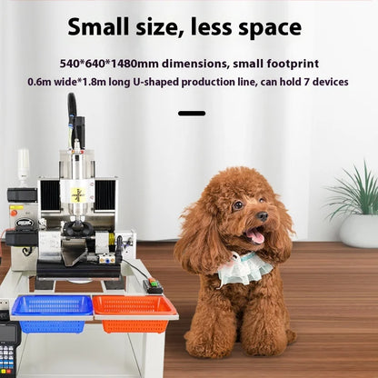 TEBAK JY-05 cnc numerical control engraving machine automatic crescent Bodhi seed olive seed ox horn Seed Engraving Machine