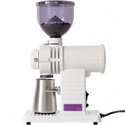 225G Hopper Electric Coffee Grinder 78mm Ghost Tooth Burr Grain Mill Commercial Coffee Powder Grinding Milling Machine