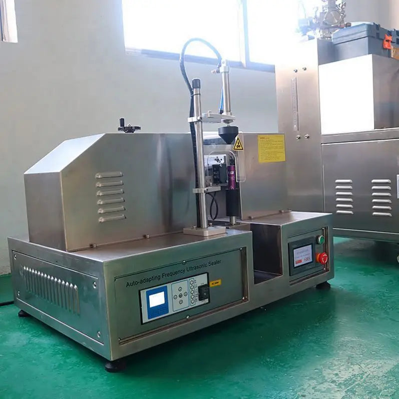 TEBAK Full-automatic Date and Embossed Ultrasonic Plastic Tube Tail End Sealing Filling Machine