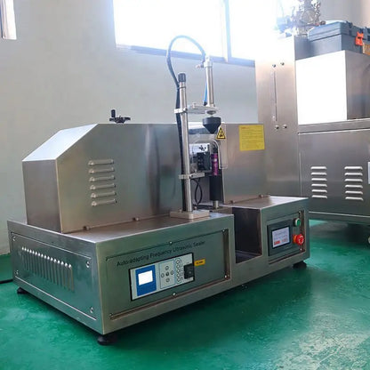 TEBAK Full-automatic Date and Embossed Ultrasonic Plastic Tube Tail End Sealing Filling Machine
