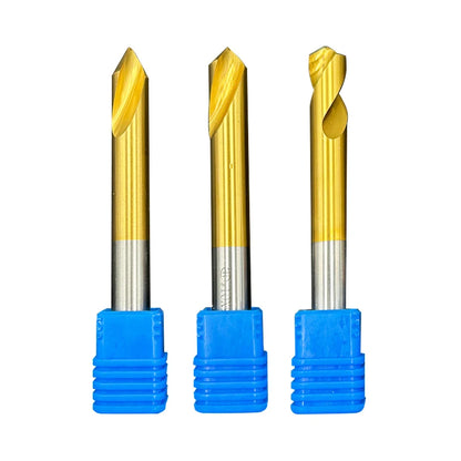 TEBAK China Titanium Coated Centering Drill *60 Degree Drill Bits for Machine Tools Hss Auger Cobalt Drill Lathe Machine Tool