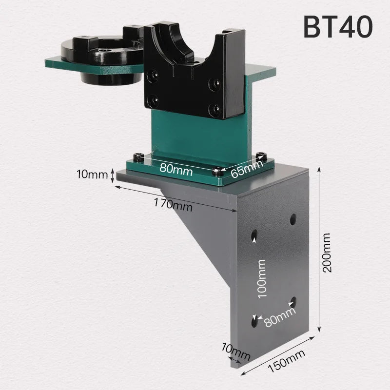 TEBAK Wall-mounted Lock Tool Holder for CNC Numerical Control Machining Center BT40 Installing BT30 BT40 and BT50 Tool Holders
