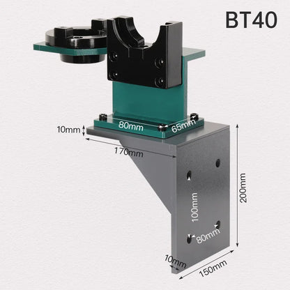 TEBAK Wall-mounted Lock Tool Holder for CNC Numerical Control Machining Center BT40 Installing BT30 BT40 and BT50 Tool Holders