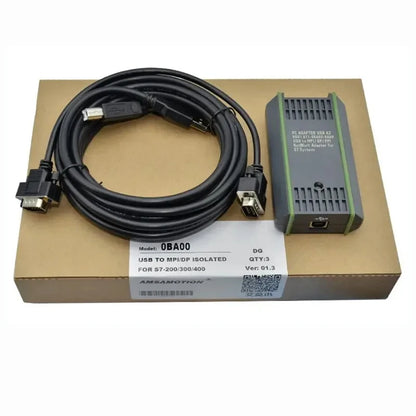 TEBAK CNC USB-MPI PPI for S7-200/300/400 PLC Programming Cable PC Adapter USB A2 6GK1571-0BA00-0AA0 PC Adapter for S7 System
